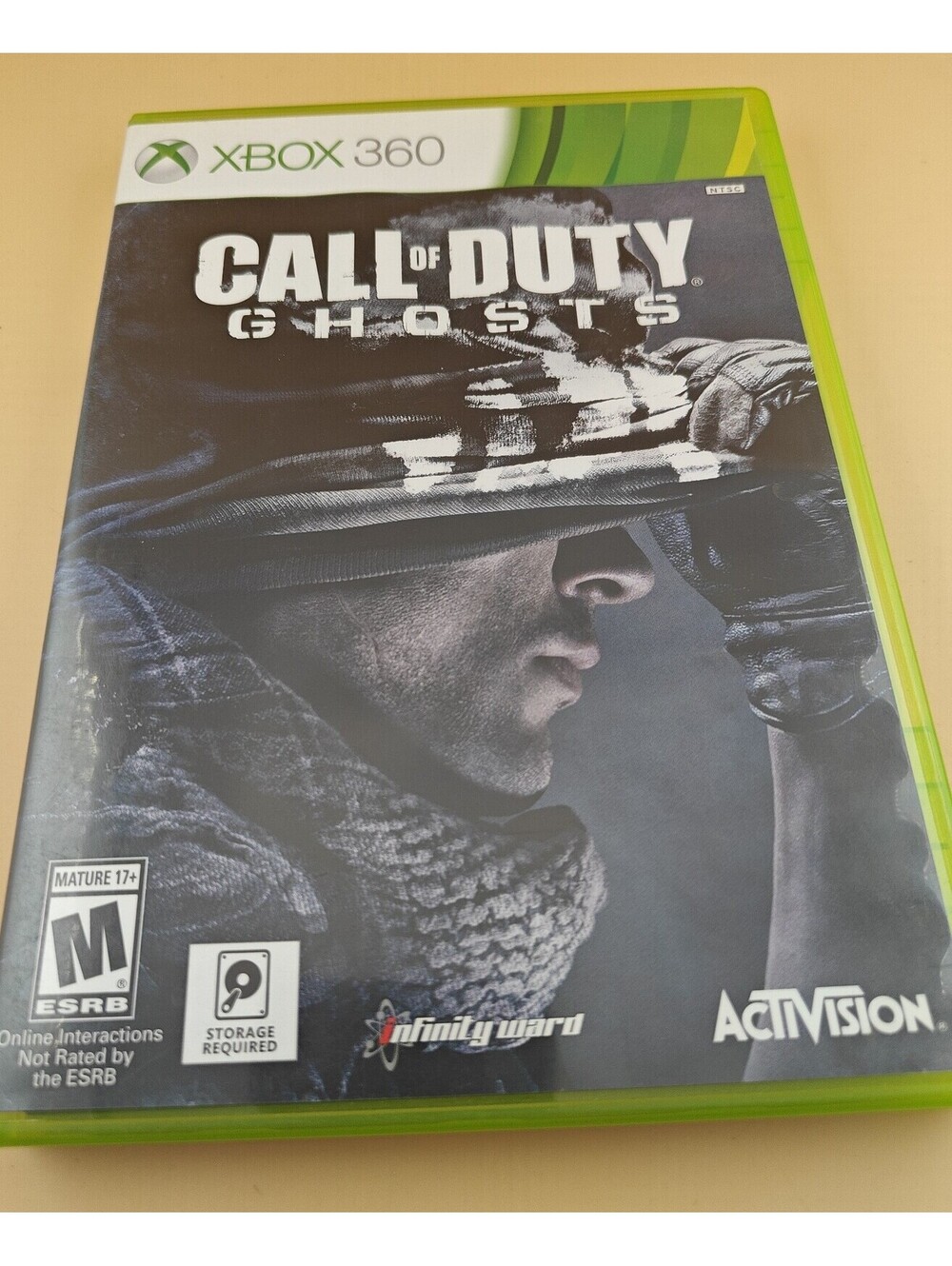 Call of Duty Ghosts Microsoft Xbox 360 2013 Complete Manual Tested Working